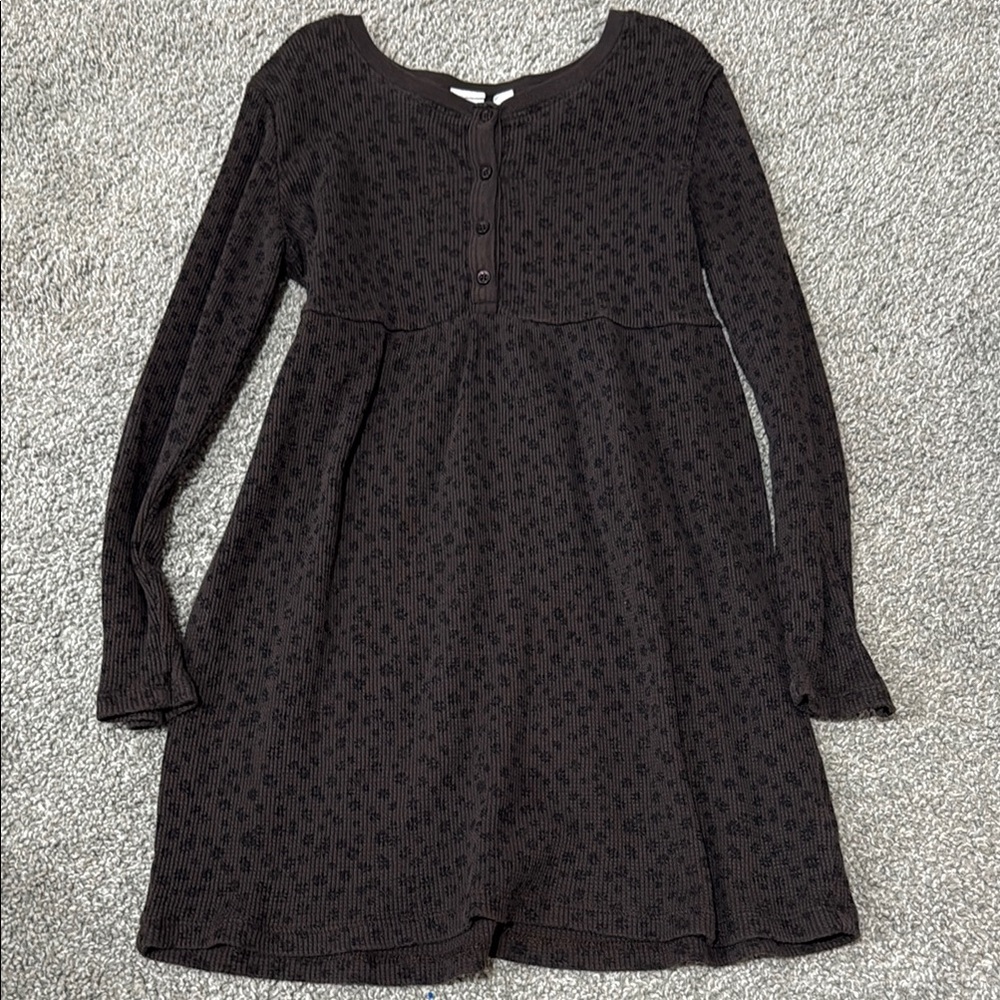 GAP Kids Brown Casual Thermal Dress